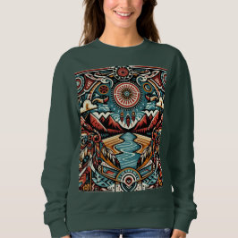 Native American River T Shirt