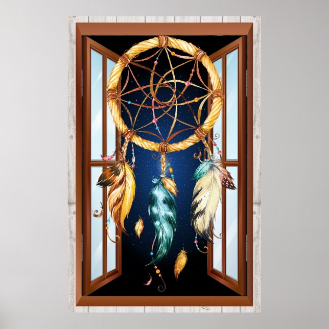 Native American Series Dreamcatcher 4 Poster (Framsidan)