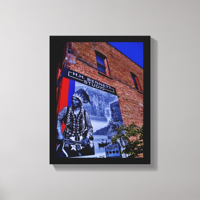 Native American Sign Canvastryck (Framsida)