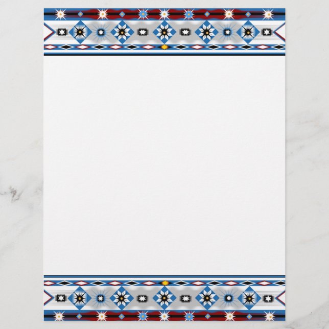 Native American Sioux Letterhead (Framsida)