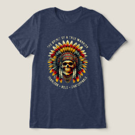 Native American Skull Chief T-Shirt