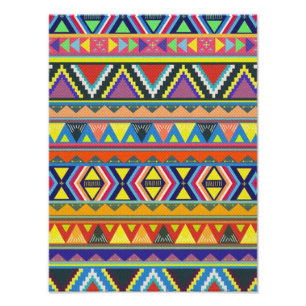 Native American Southwest Colorful Fototryck