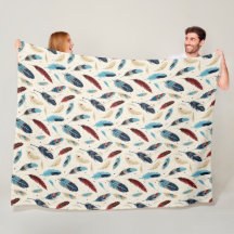 Native American Southwest Feather Mönster