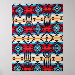 Native American Southwest indisk Poster