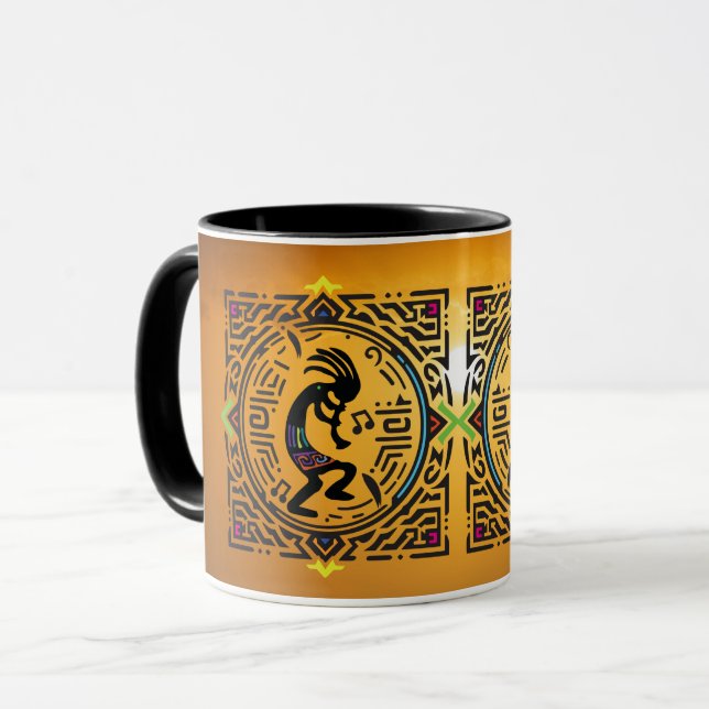 Native American Southwest Kokopelli Mugg (Framsida vänster)