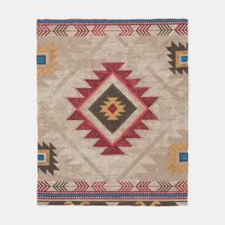 Native American Southwest Tribal Fleecefilt