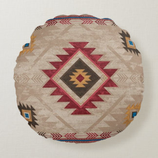 Native American Southwest Tribal Rund Kudde
