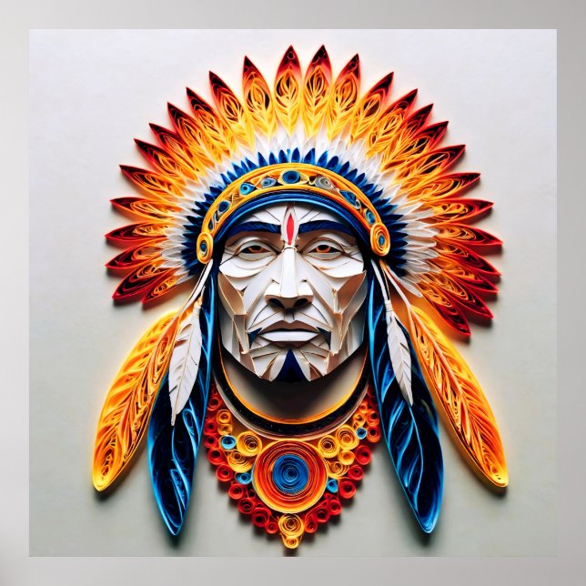 Native American Spirit Poster (Framsidan)