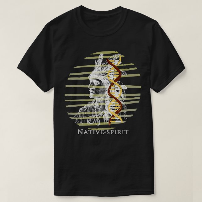 Native American Spirit T Long Shirt (Design framsida)