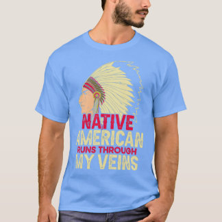 Native American springa genom mina ventiler T Shirt