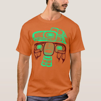 Native American Stil Art Tlingit thunderbird T Shirt