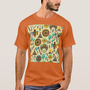 Native American Stil Boho Pow wow T Shirt