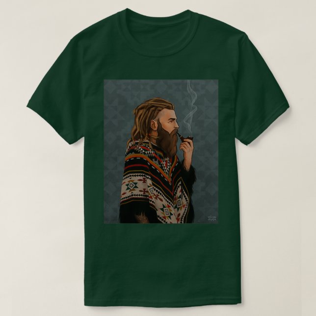 Native American Stil T Shirt (Design framsida)
