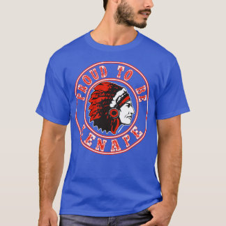 Native American stolt över att vara Lenape  T Shirt