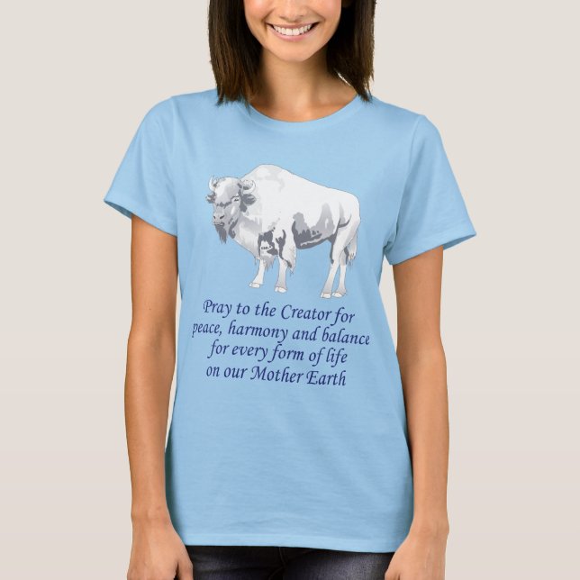 Native American Symbolism T Shirt (Framsida)
