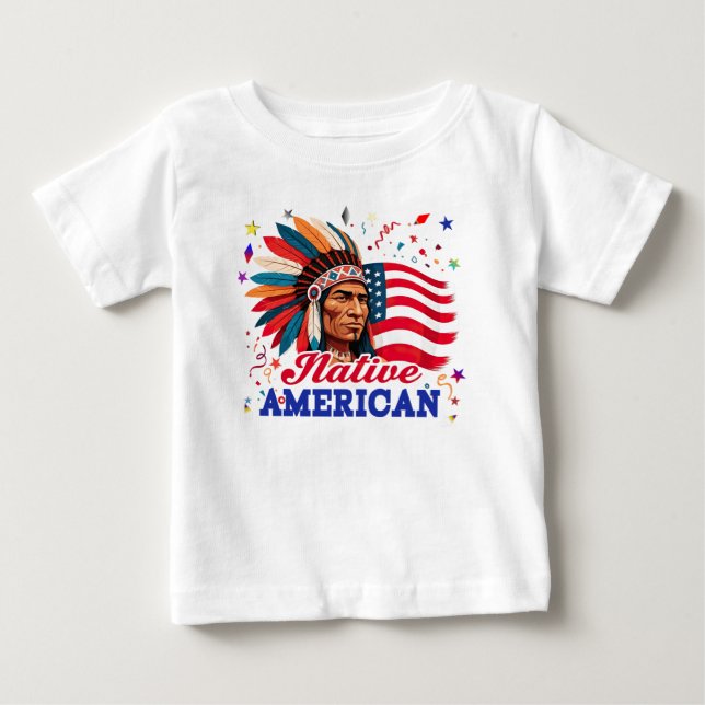 Native American T Shirt (Framsida)