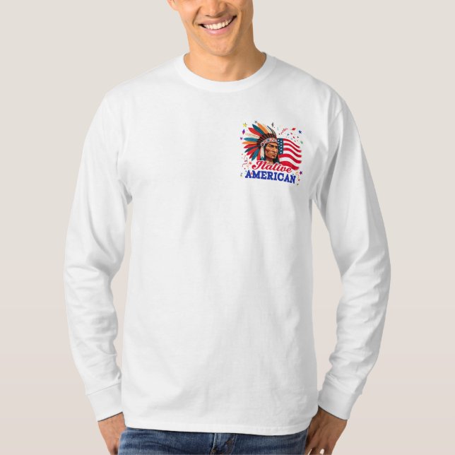 Native American T Shirt (Framsida)