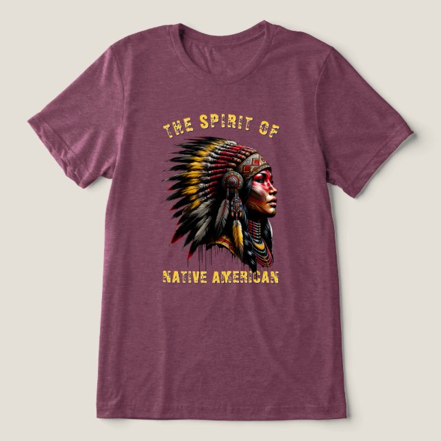 Native American T Shirt (Design Framsida)