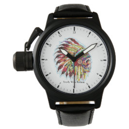 Native American ThBäste | Skullchef | Se Armbandsur