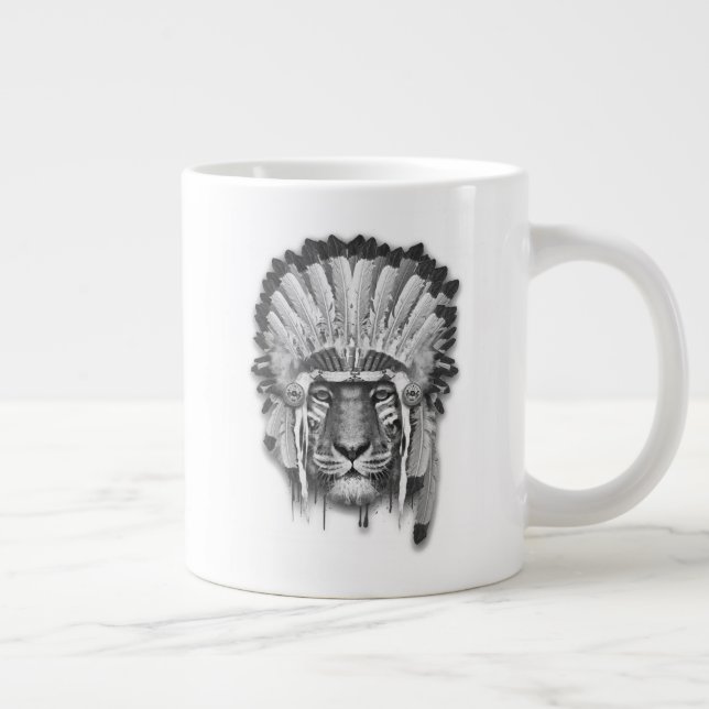 Native American Tiger Chief Jumbo Mugg (Höger)