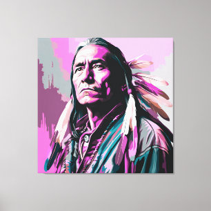 Native American Wall Art Canvastryck