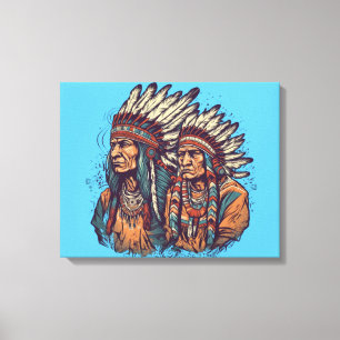 Native American Wall Art Canvastryck
