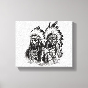 Native American Wall Art Canvastryck