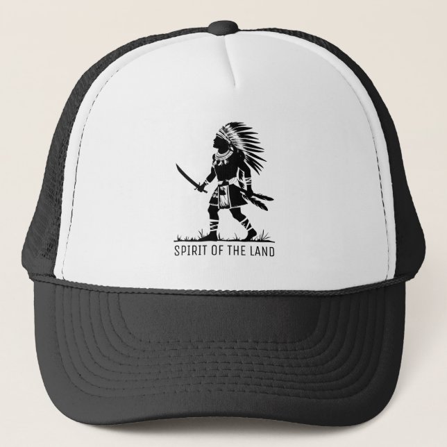Native American Warrior Hat Keps (Framsida)