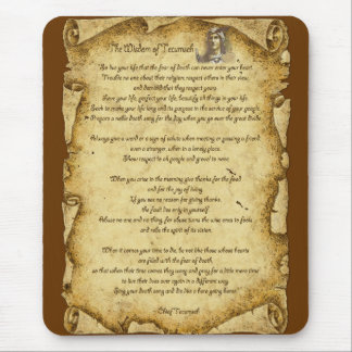 Native American Wisdom of Chief Tecumseh Musmatta