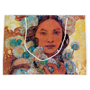 Native American Woman, Mucha