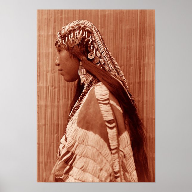 Native American Woman Poster (Framsidan)