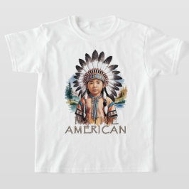 Native American Young Chief T Shirt