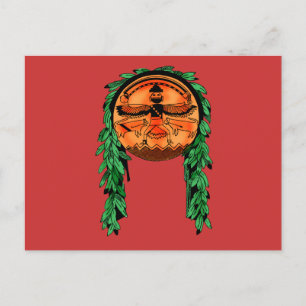 Native American Zuni Shield Vykort