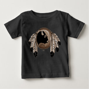 Native Art Baby Jersey Shirt Metis Wildlife Shirt T Shirt