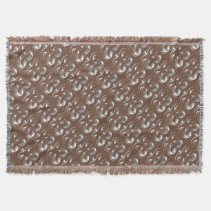Native Art Blanket Tribal Mask Throw Blanket-gåvor Filt