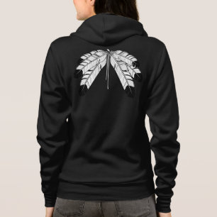 Native Art Jackor Women's Metis Wildlife Jacka Tee Shirt
