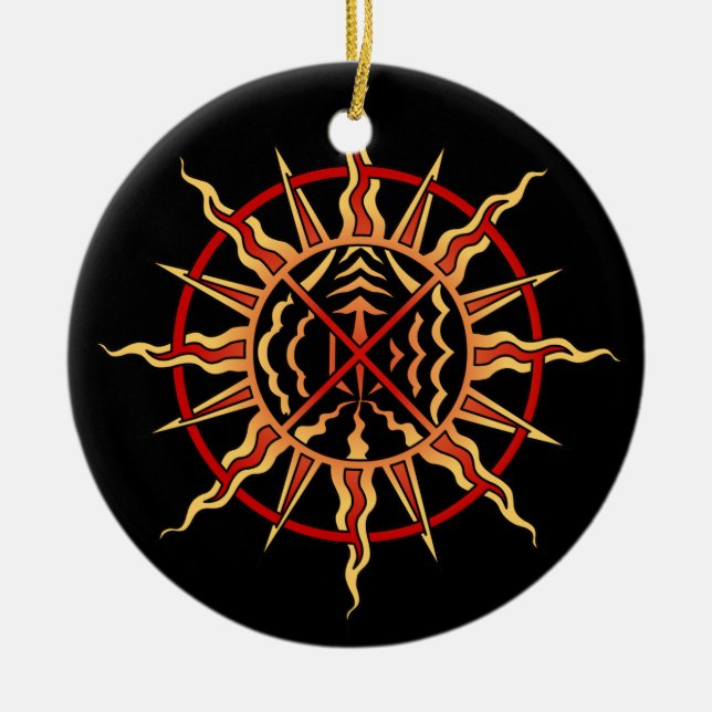 Native Art Ornament First Nations Keepsakes (Framsidan)