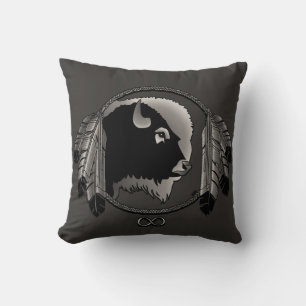 Native Art Pillow Personlig Tribal Dekorativ kudde