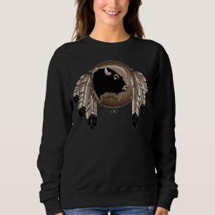 Native Art Sweatshirt Tribal Spirit Animal Shirts T Shirt