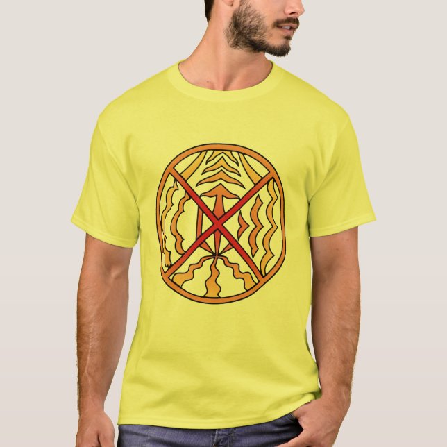 Native Art T-Shirt Manar provbal Spirit Shirts (Framsida)