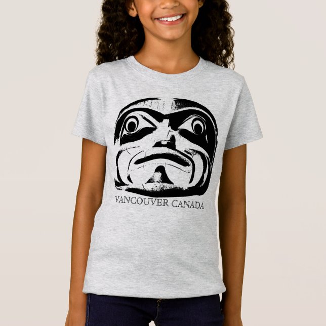 Native Art T-Shirt Vancouver Haida Souvenir Shirt (Framsida)