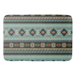 Native Blanket Mönster Badrumsmatta