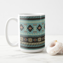 Native Blanket Mönster Kaffemugg
