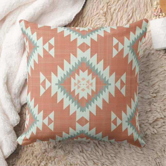 Native Desert 20x20 Throw Pillow Kudde (Filt)