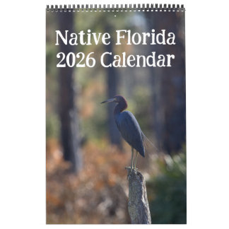 Native Florida 2026-kalender Kalender