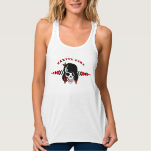 Native Girl Linne Med Racerback