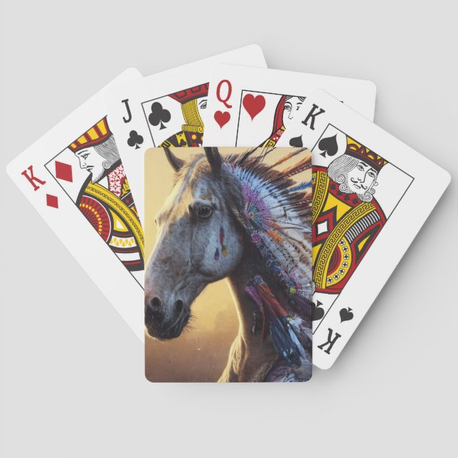 Native Horse Casinokort (Baksidan)