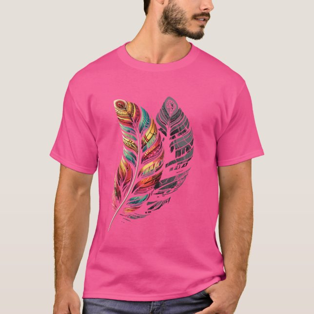 Native Indian Cherokee Apache Tribe Indig T Shirt (Framsida)