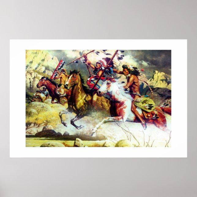 NATIVE INDIAN - CHEYENNE POSTER (Framsidan)