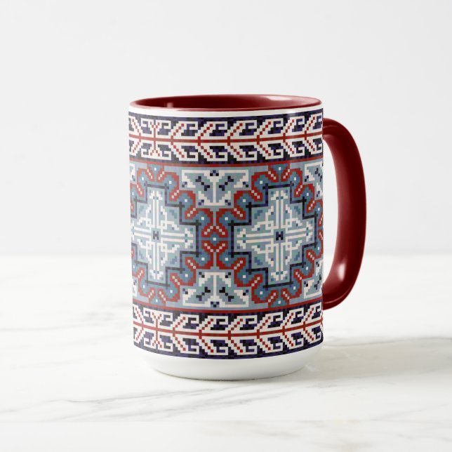Native Indian Navajo Mönster Mugg (Framsida höger)